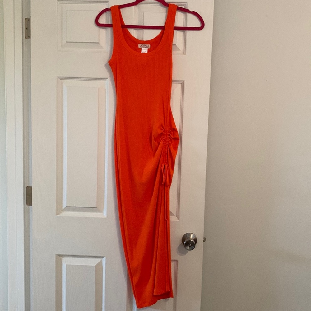 Orange dress